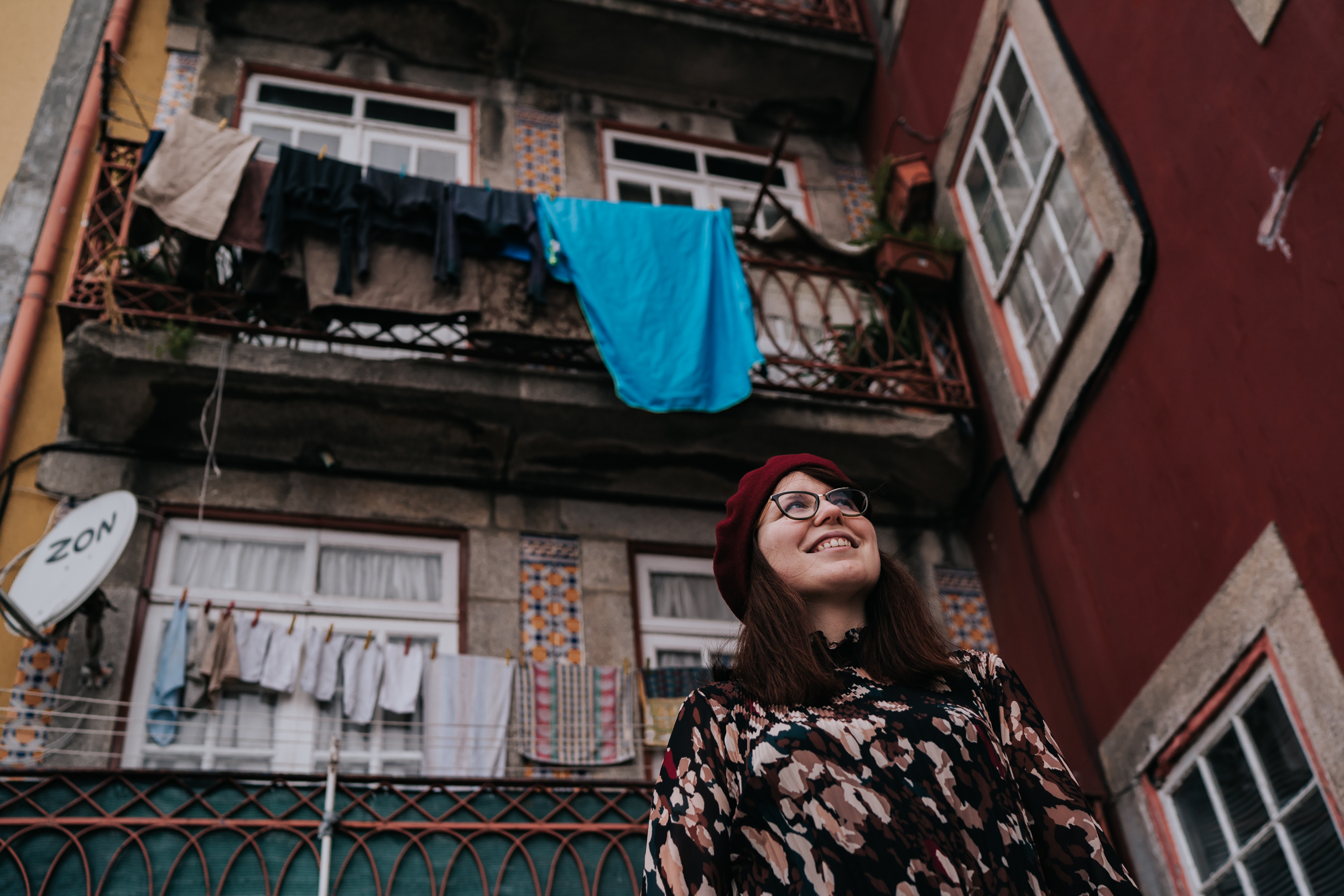 Portrait à Porto au Portugal