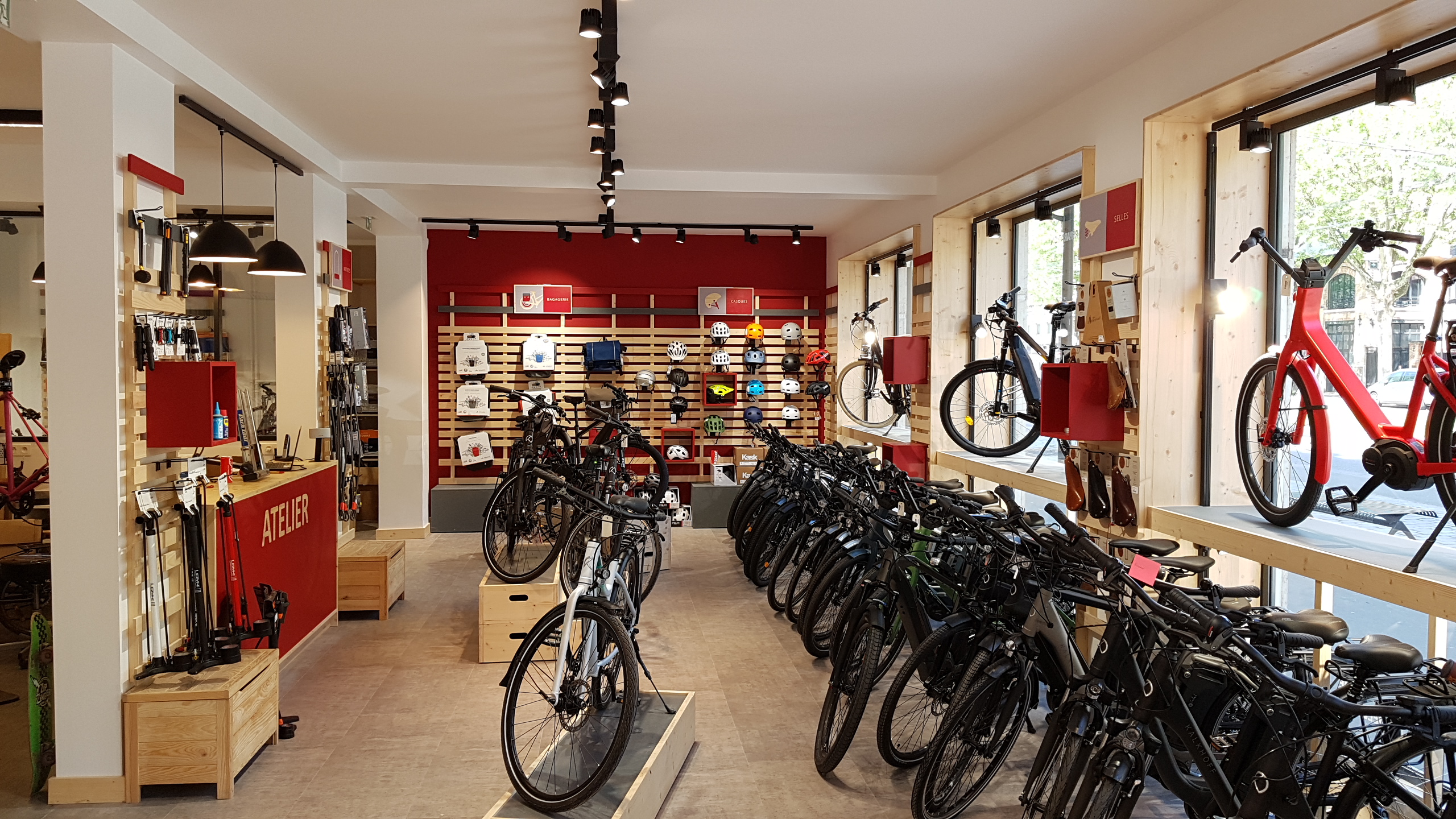 Un magasin de vélos Cyclable