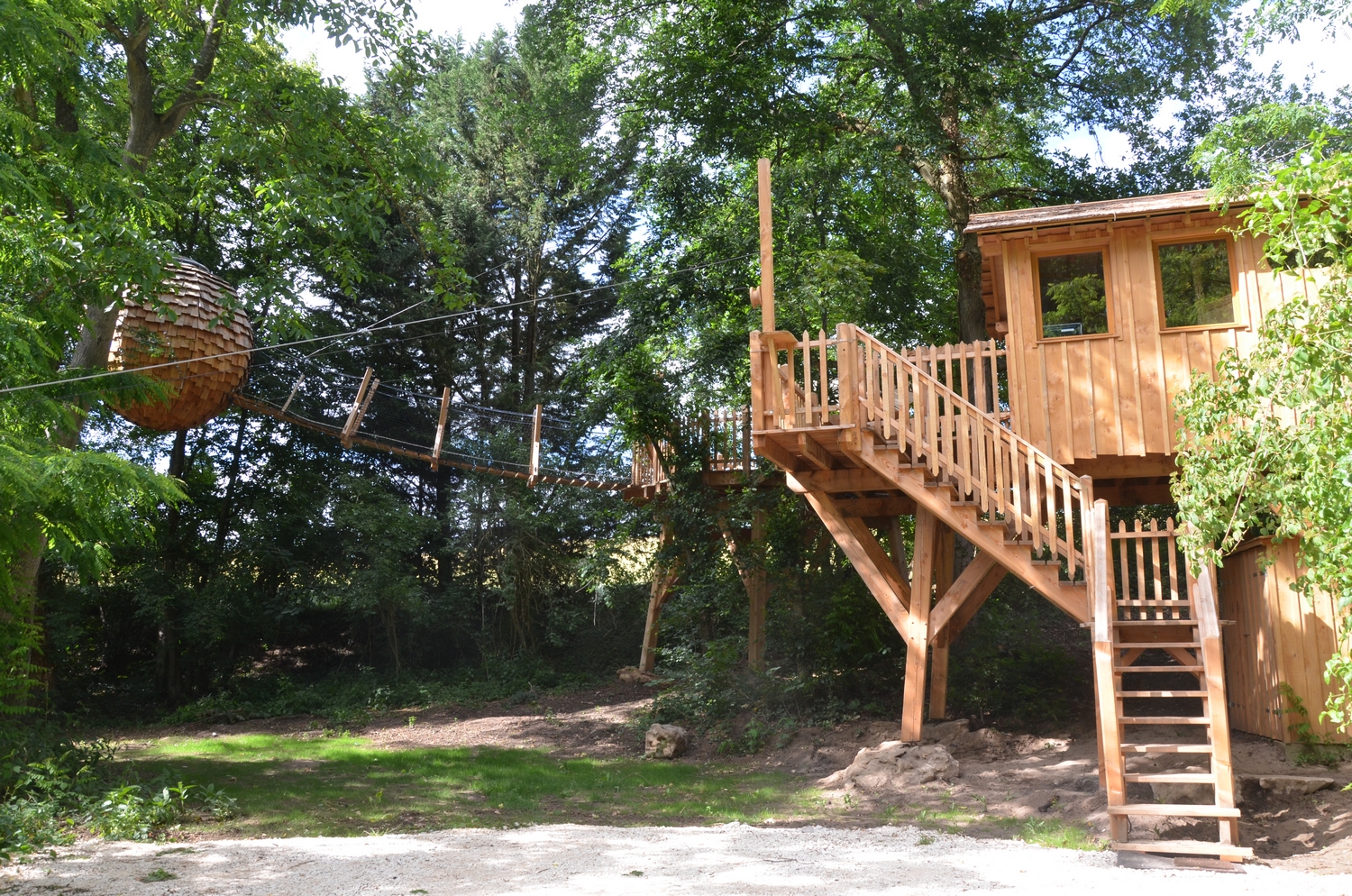 La cabane Cocon Etoilé du Bois de Rosoy.