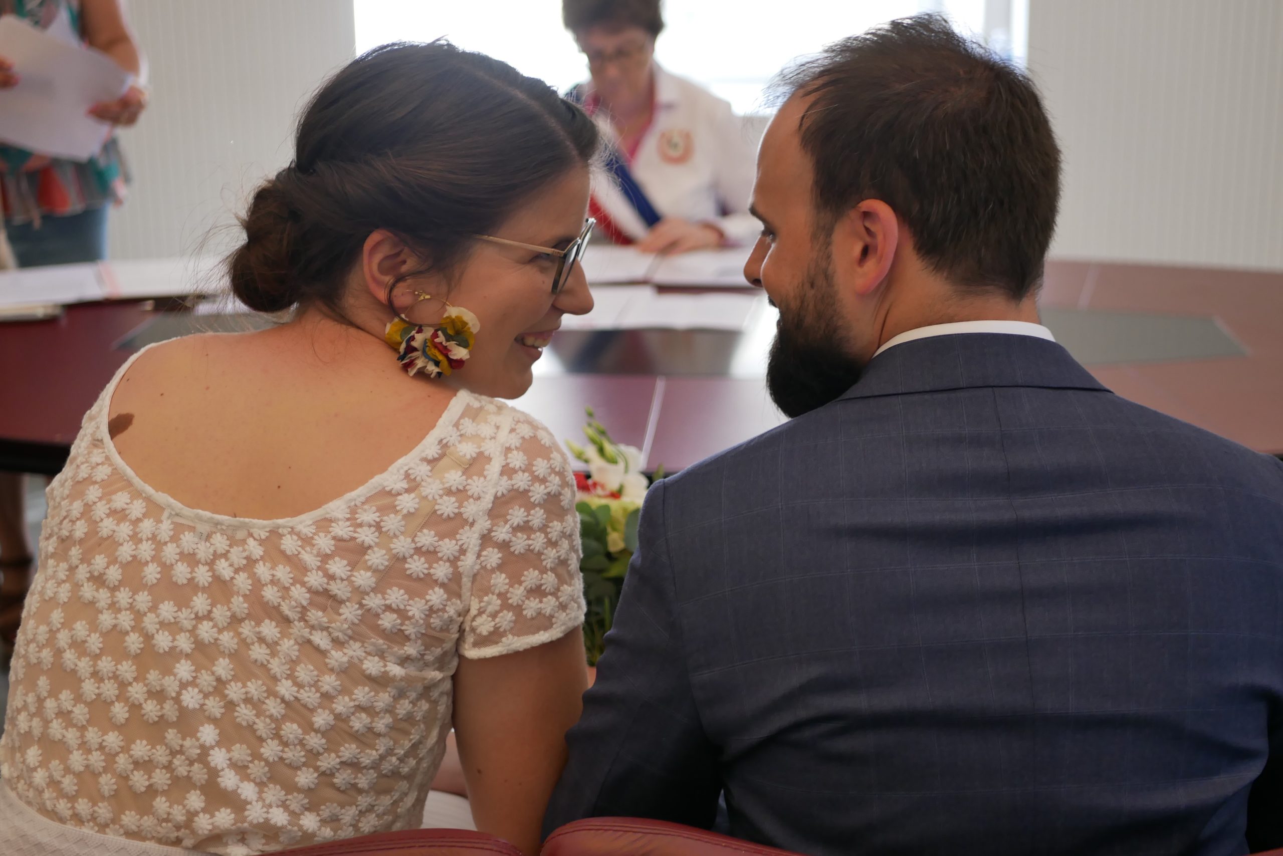 Mon mariage il y a un an à la mairie